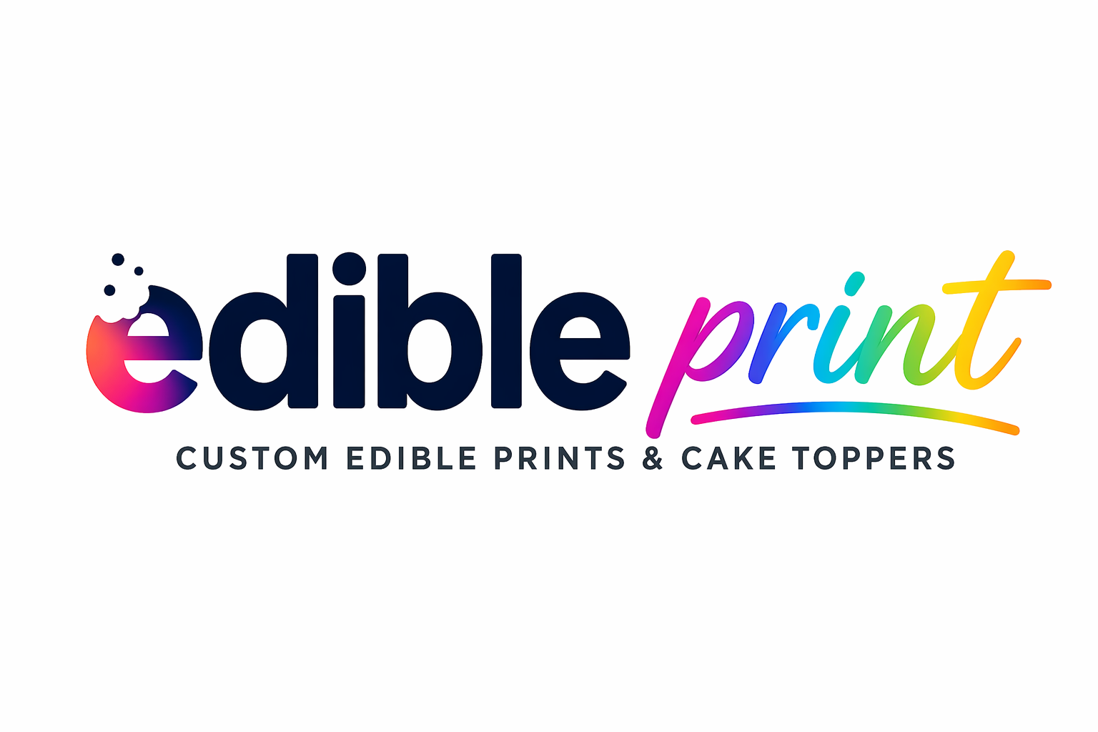 edible print logo
